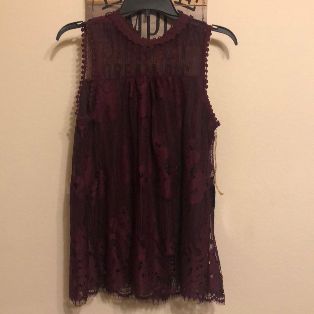 Maroon Top